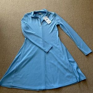 Zara Quarter Zip Dress